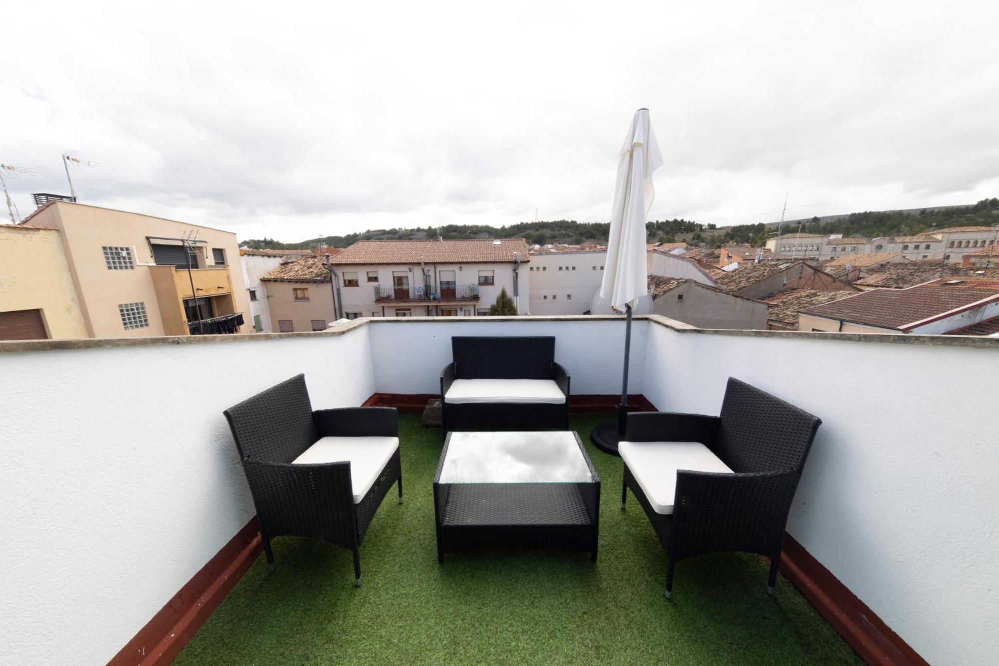 Atico Duplex Calle Mayor El Burgo De Osma Eksteriør bilde